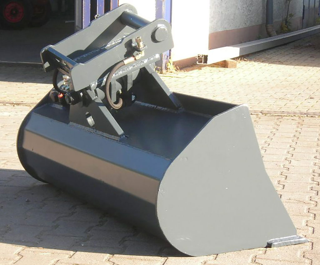 Hydraulischer Grabenräumlöffel von Bautec Machinery.